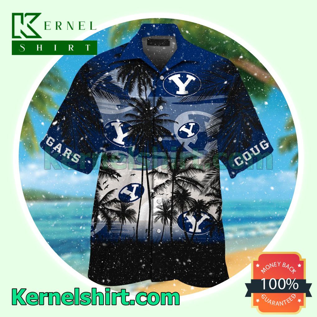 BYU Cougars Tropical Summer Hawaiian Shirt