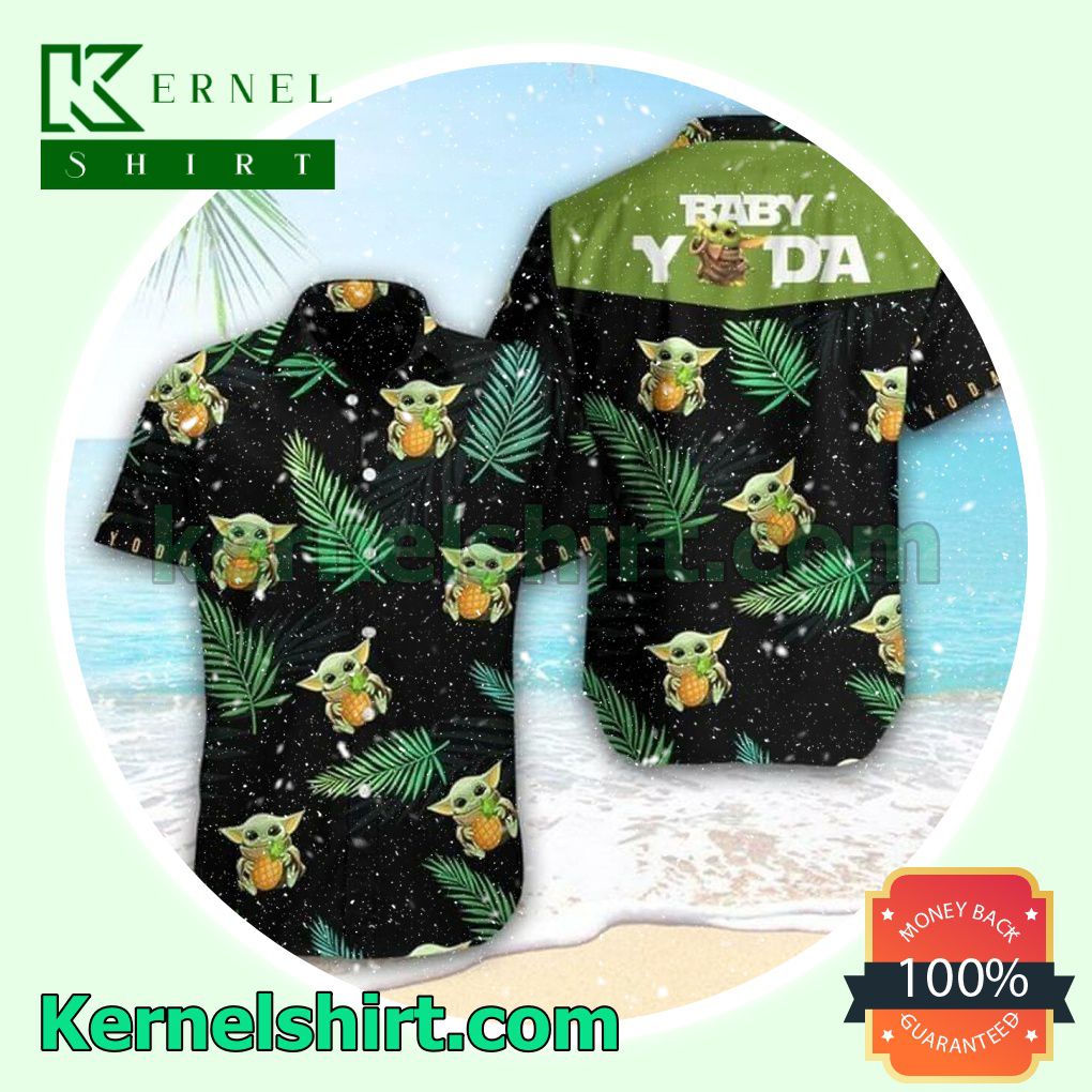 The cheapest Baby Yoda Hug Pineapple Beach Shirt