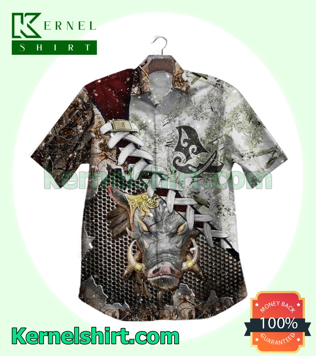 Boar Hunting Beach Shirts