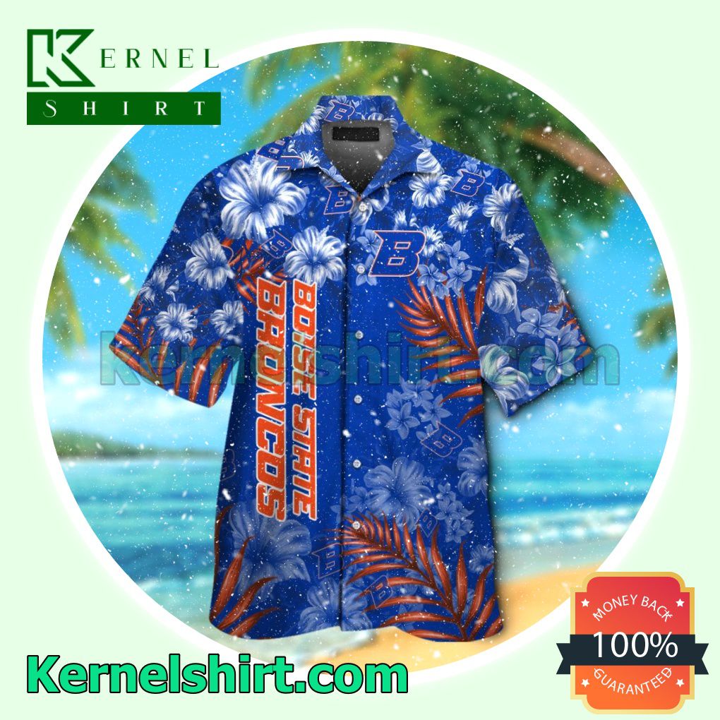 Boise State Broncos Summer Hawaiian Shirt