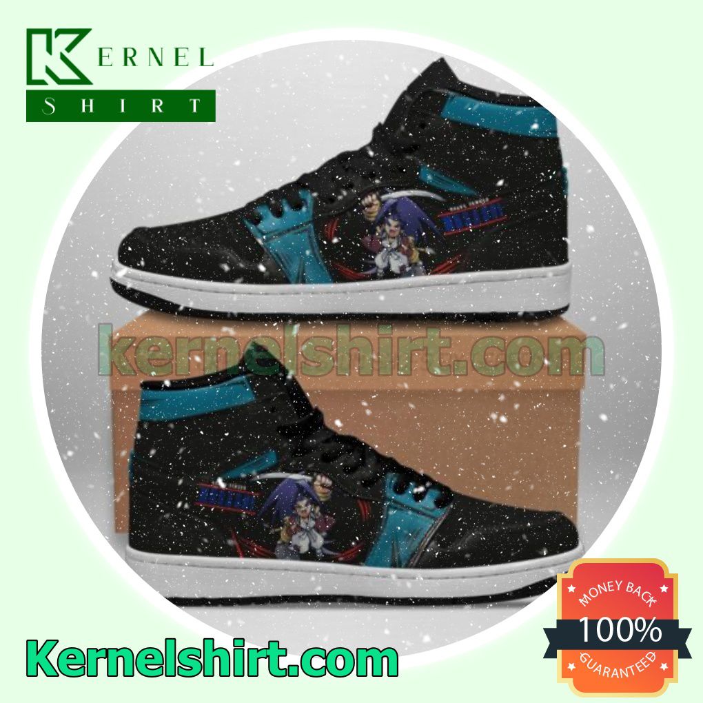 Brave Fencer Musashi Black Theme Gamer Nike Air Jordan 1 Shoes Sneakers