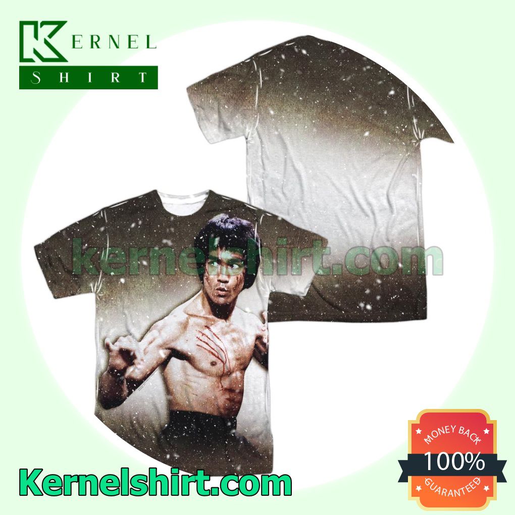 Bruce Lee Scratched Birthday Shirts