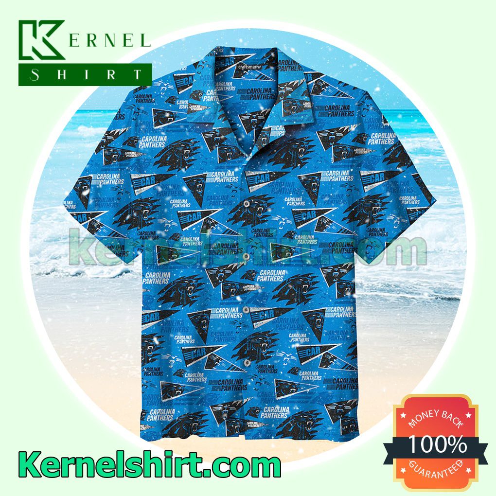 Carolina Panthers Car Unisex Beach Shirt