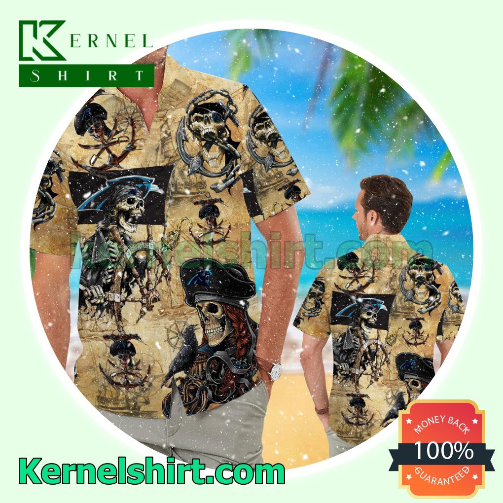 Carolina Panthers Pirates Summer Hawaiian Shirt