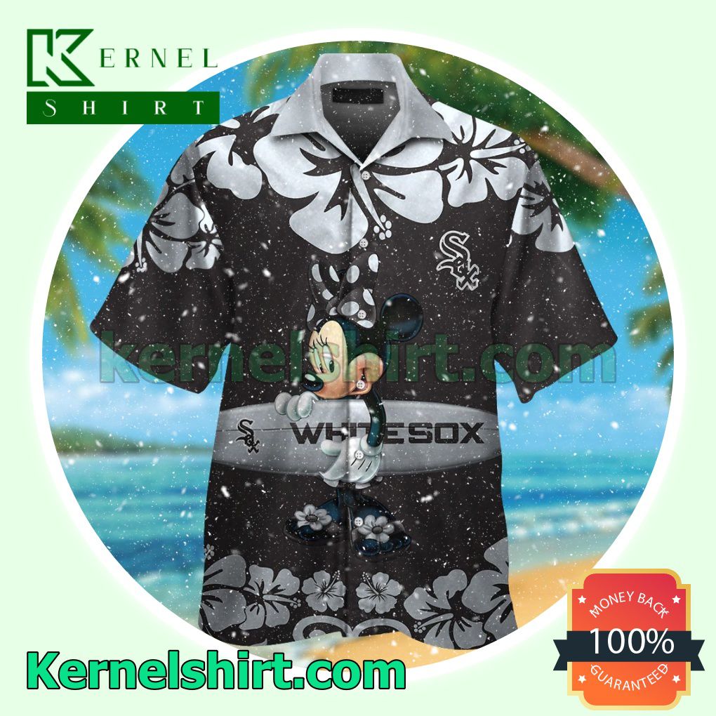 Chicago White Sox Minnie Mouse Summer Hawaiian Shirt