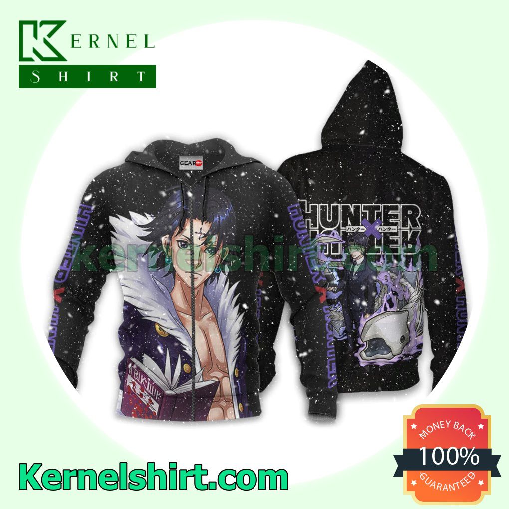 Chrollo Lucilfer Hunter x Hunter Anime Fans Gift Hoodie Sweatshirt Button Down Shirts