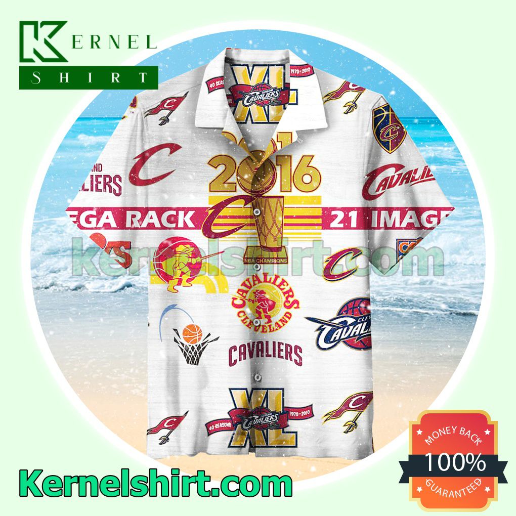 Cleveland Cavaliers 2016 Nba Champions White Beach Shirt