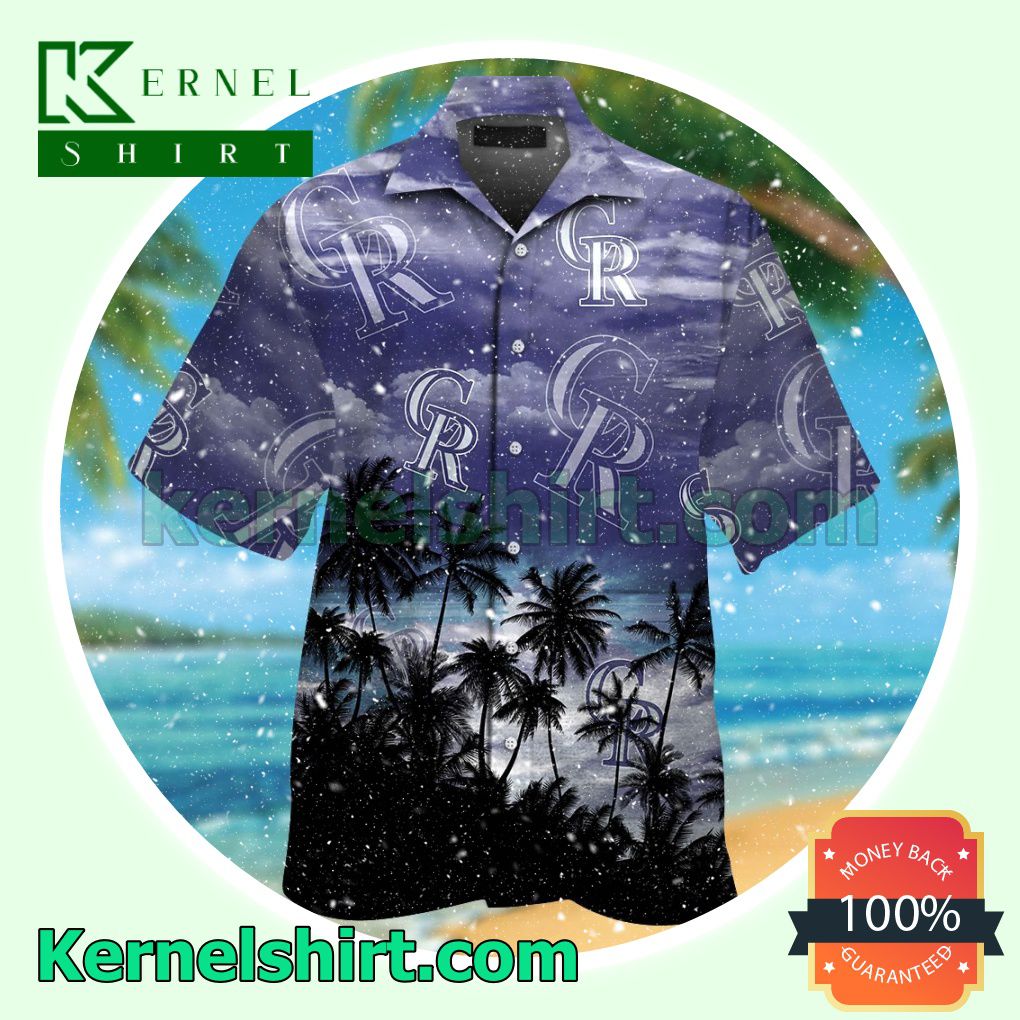 Colorado Rockies Summer Hawaiian Shirt