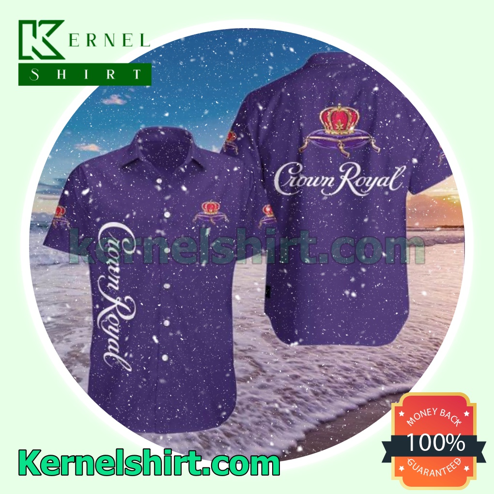 Crown Royal Purple Beach Shirts