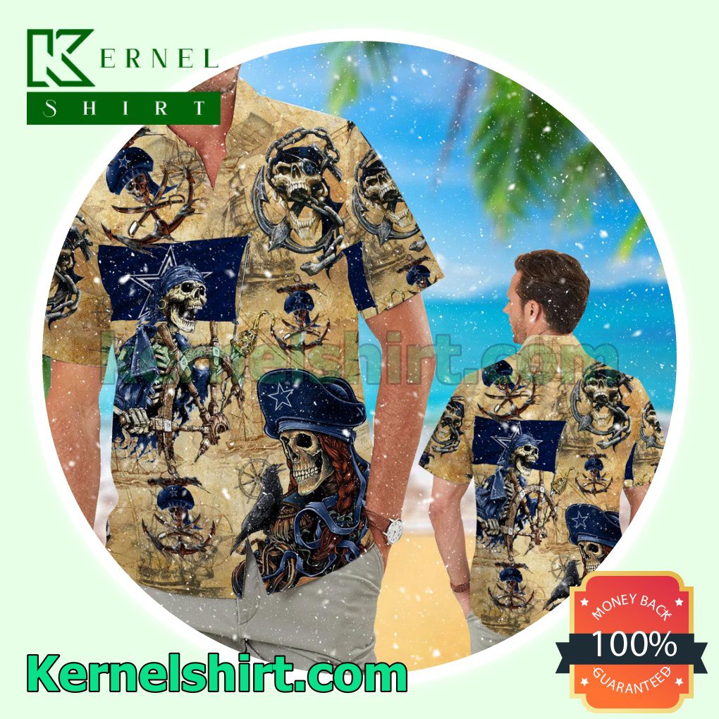 Dallas Cowboys Pirates Summer Hawaiian Shirt