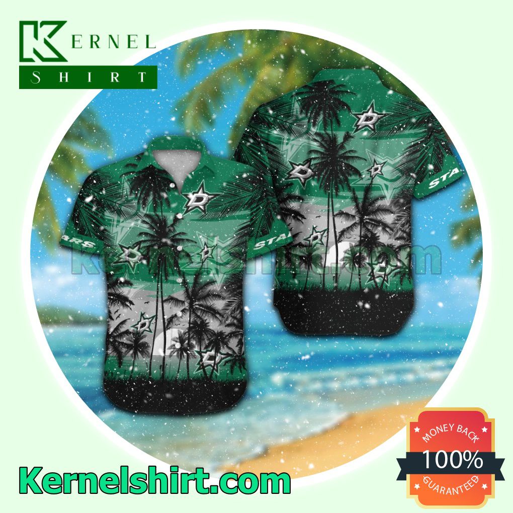 Dallas Stars Summer Hawaiian Shirt