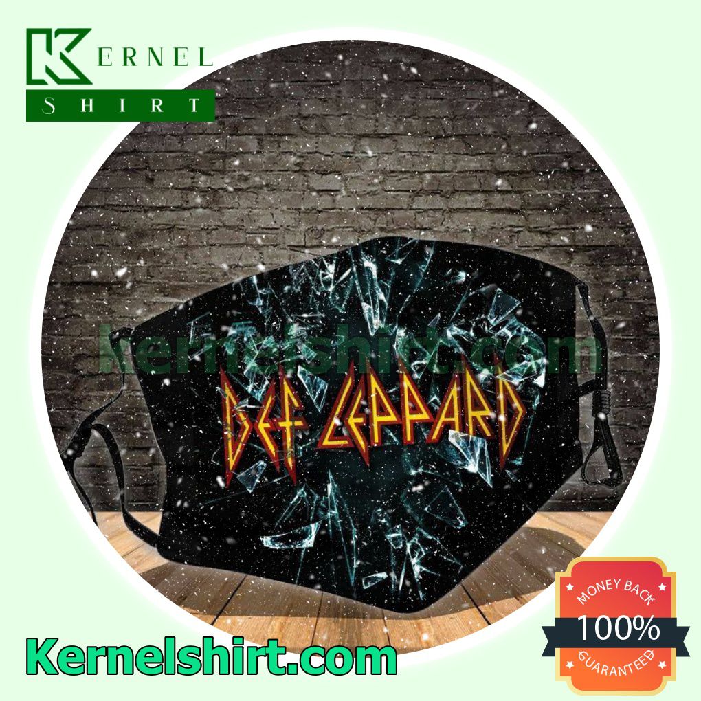 Def Leppard Self-titled Album Cover Washable Mask