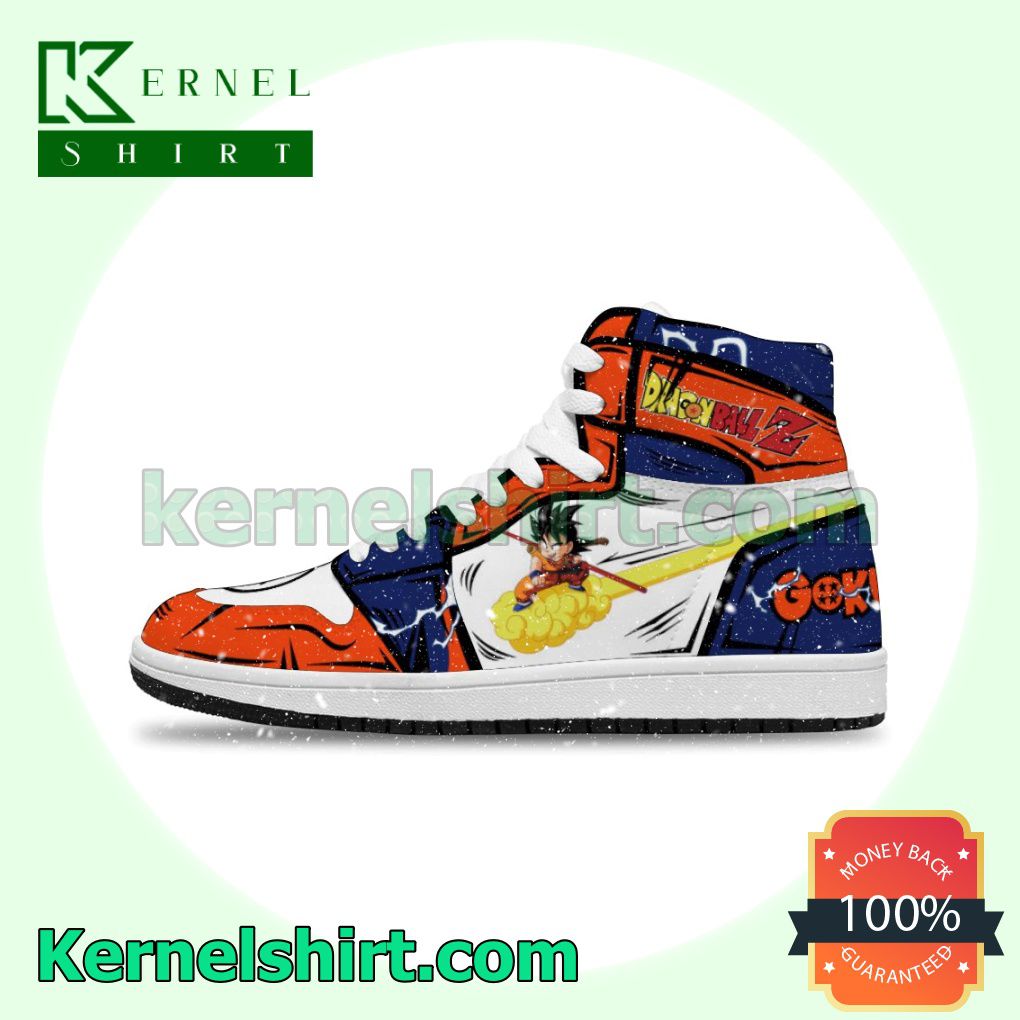 Dragon Ball Z Goku Cloud Shoes DBZ Nike Air Jordan 1 Shoes Sneakers
