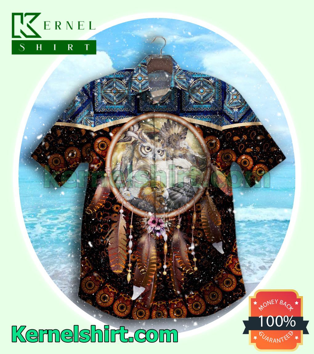 Dreamcatcher Bohemian Style Beach Shirts