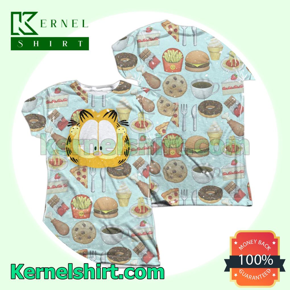Garfield Cat Food Birthday Shirts