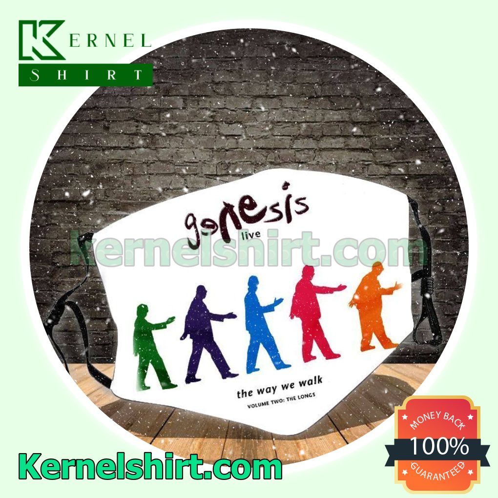 Genesis The Way We Walk Volume Two The Longs Album Cover Washable Mask