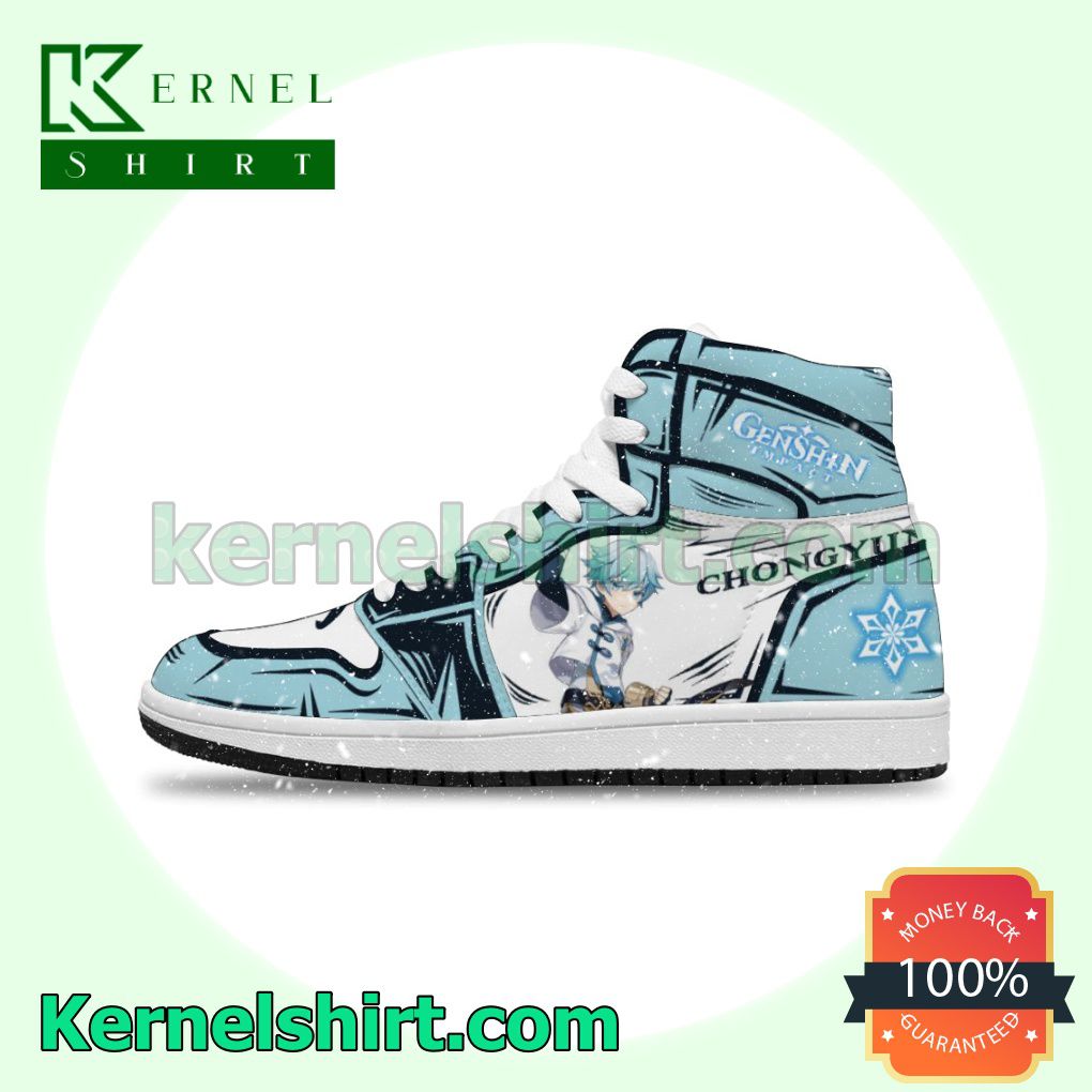 Genshin Impact Chongyun Gamer Nike Air Jordan 1 Shoes Sneakers