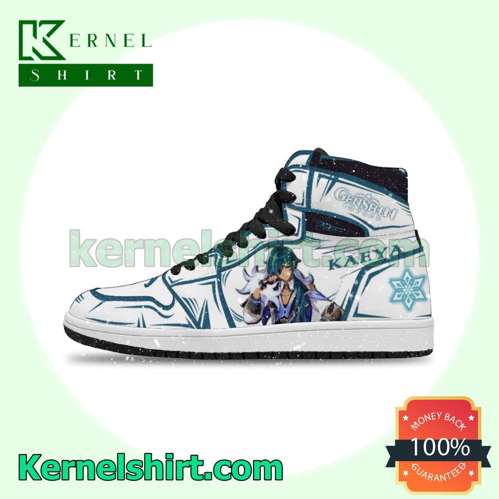 Genshin Impact Kaeya Gamer Nike Air Jordan 1 Shoes Sneakers