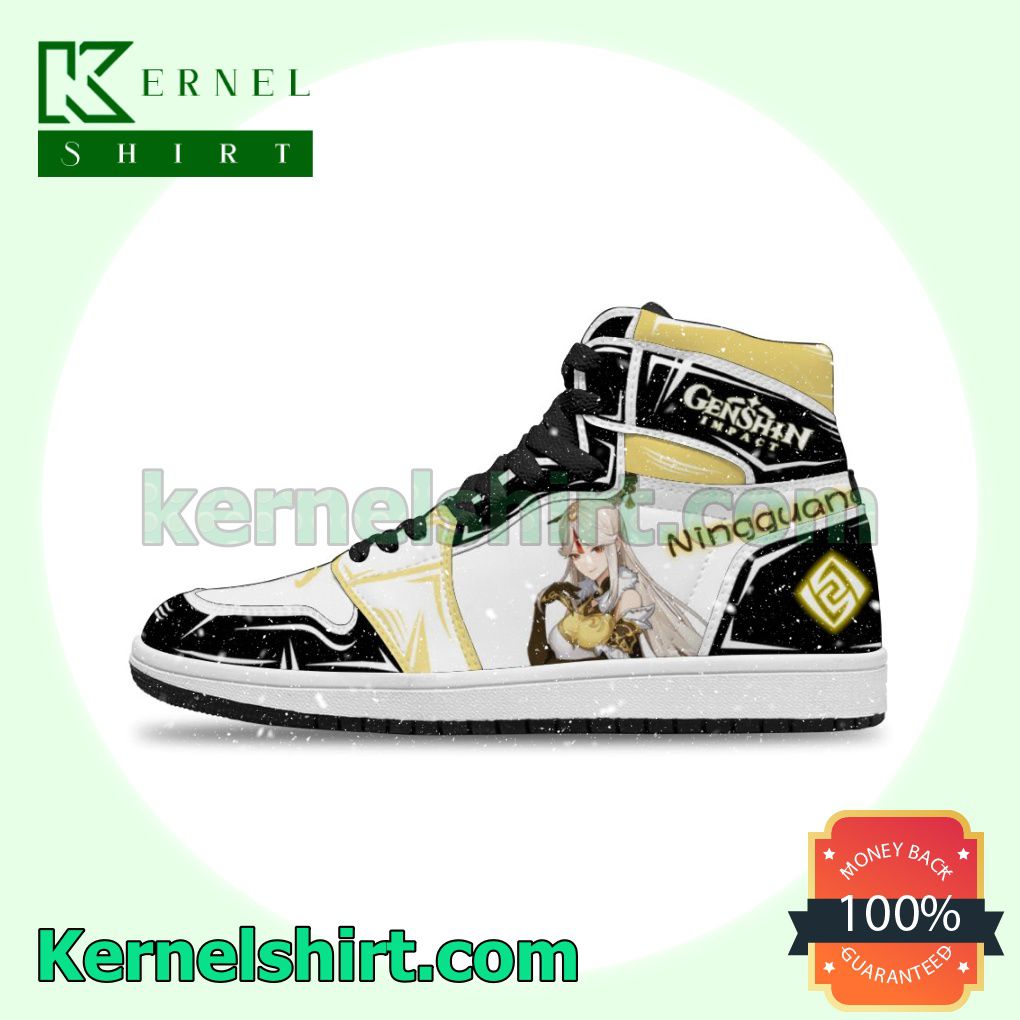 Genshin Impact Ningguang Nike Air Jordan 1 Shoes Sneakers