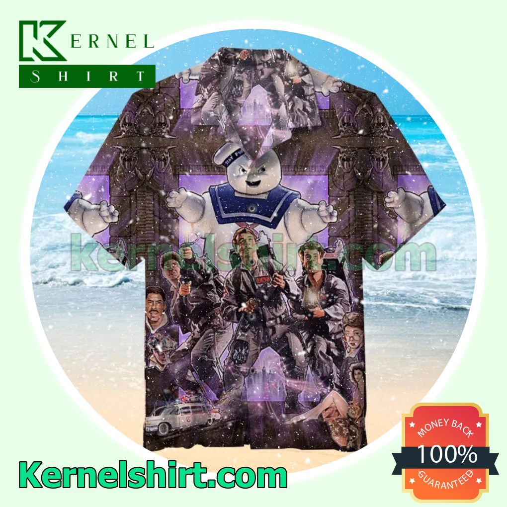 Ghostbuster Aloha Beach Hawaiian Shirt