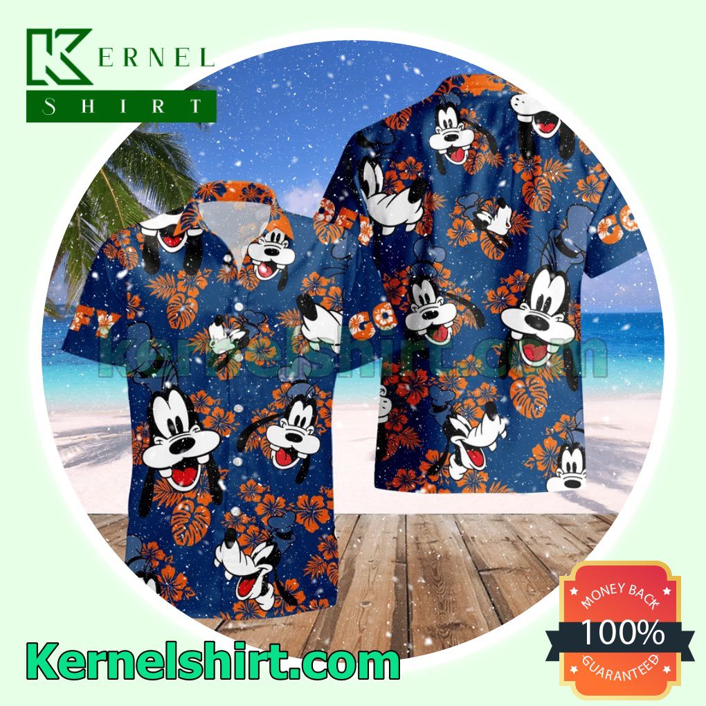 Goofy Costume Disney Aloha Beach Hawaiian Shirt