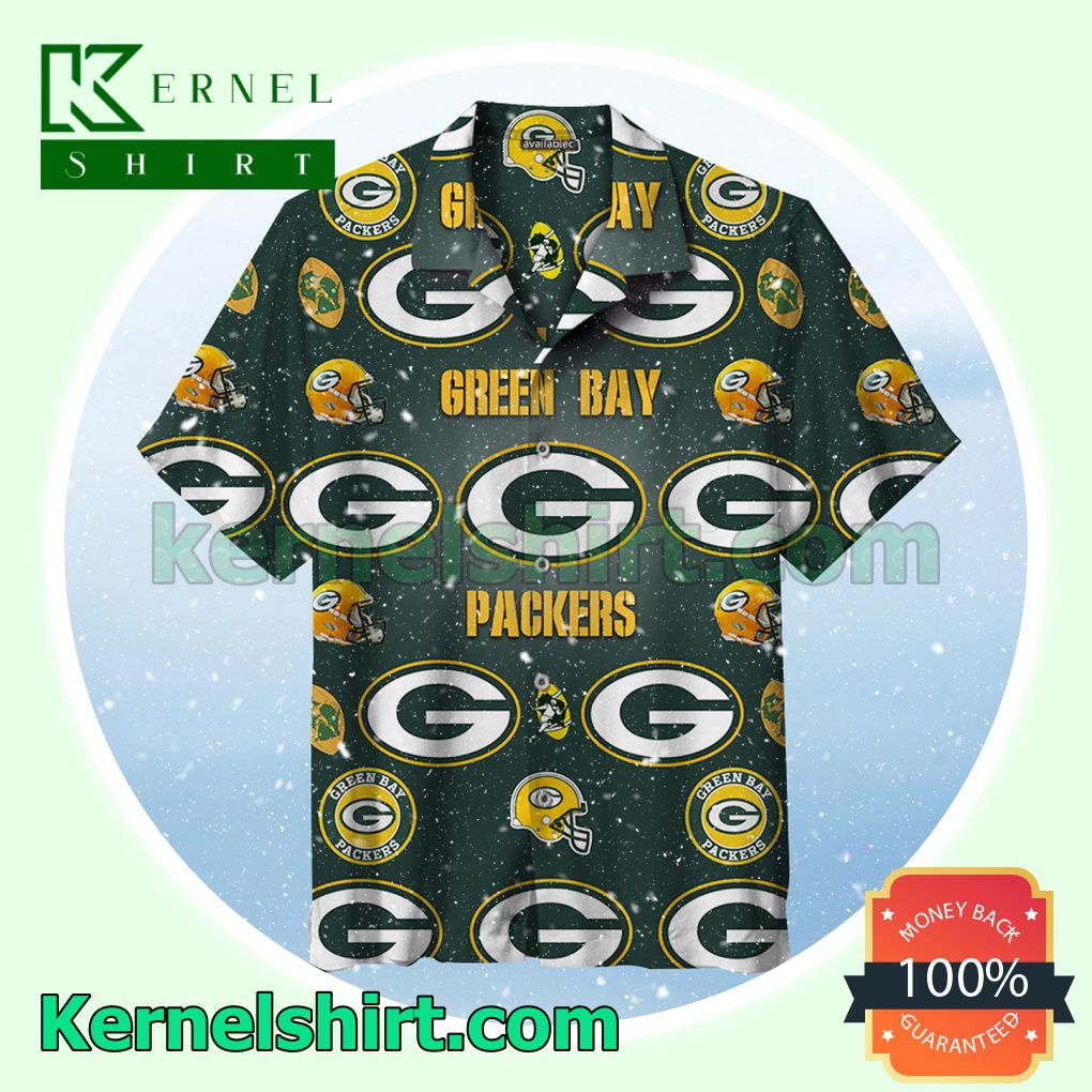 Green Bay Packers Rugby Team Unisex Beach Shirt