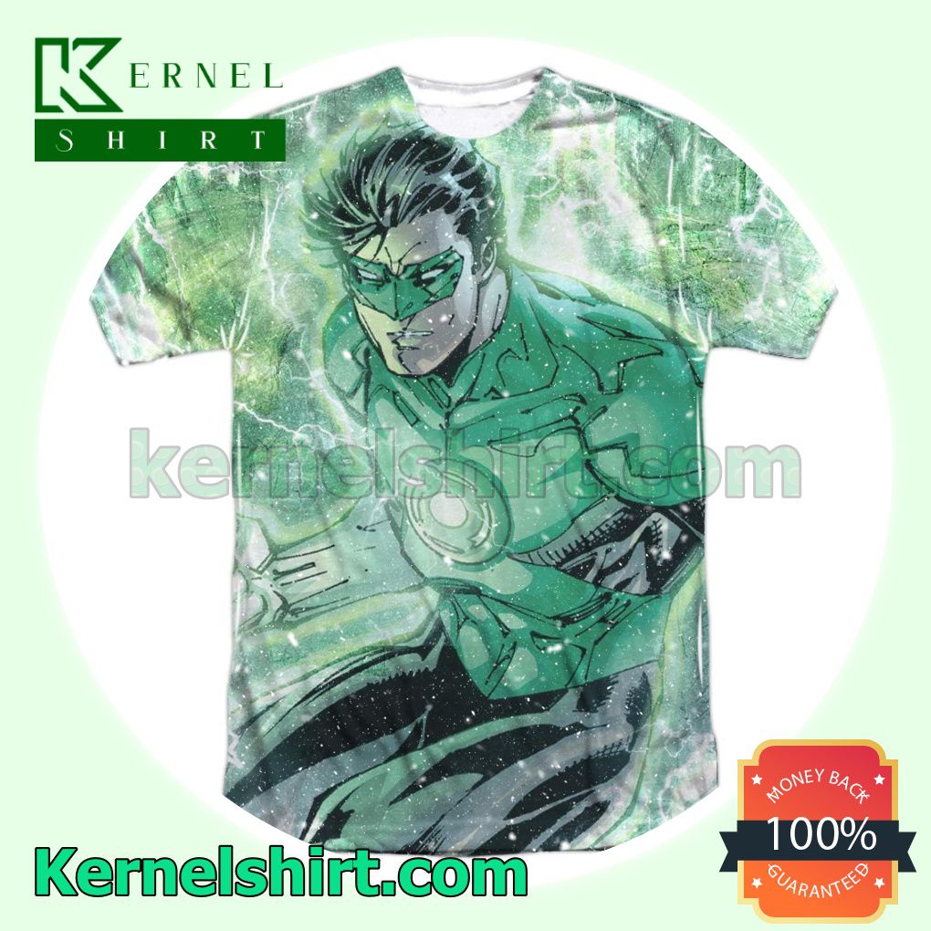 Green Lantern - Lightning Birthday Shirts