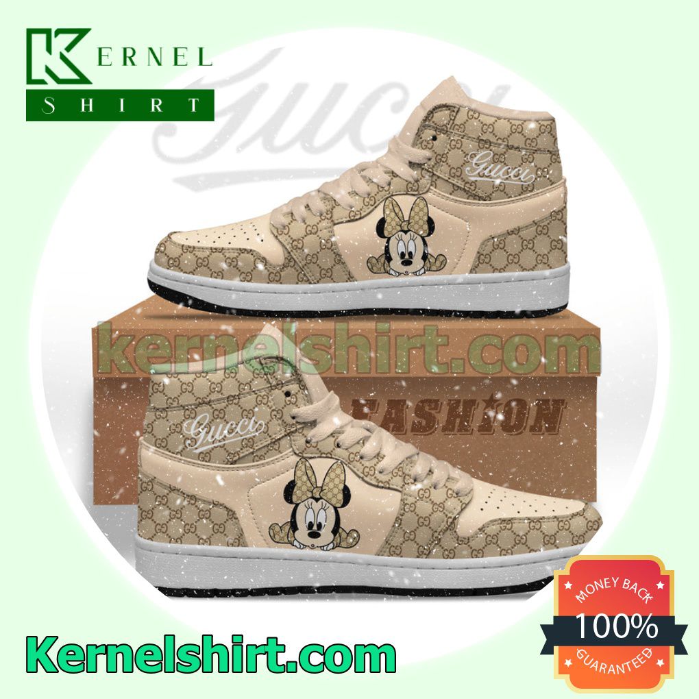 Gucci x MickeyDisney Nike Air Jordan 1 Shoes Sneakers