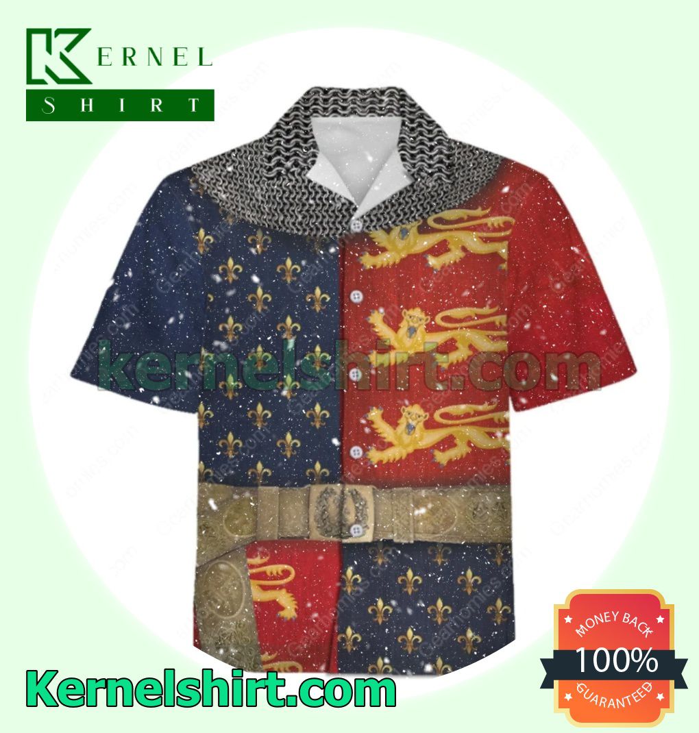 Henry V Of England Beach Shirts