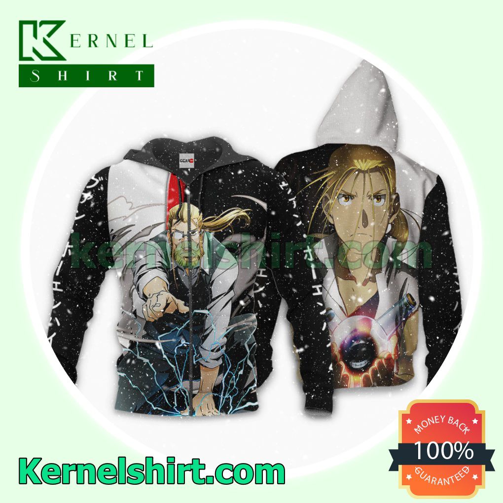 Hohenheim Van Fullmetal Alchemist Anime Fans Gift Hoodie Sweatshirt Button Down Shirts
