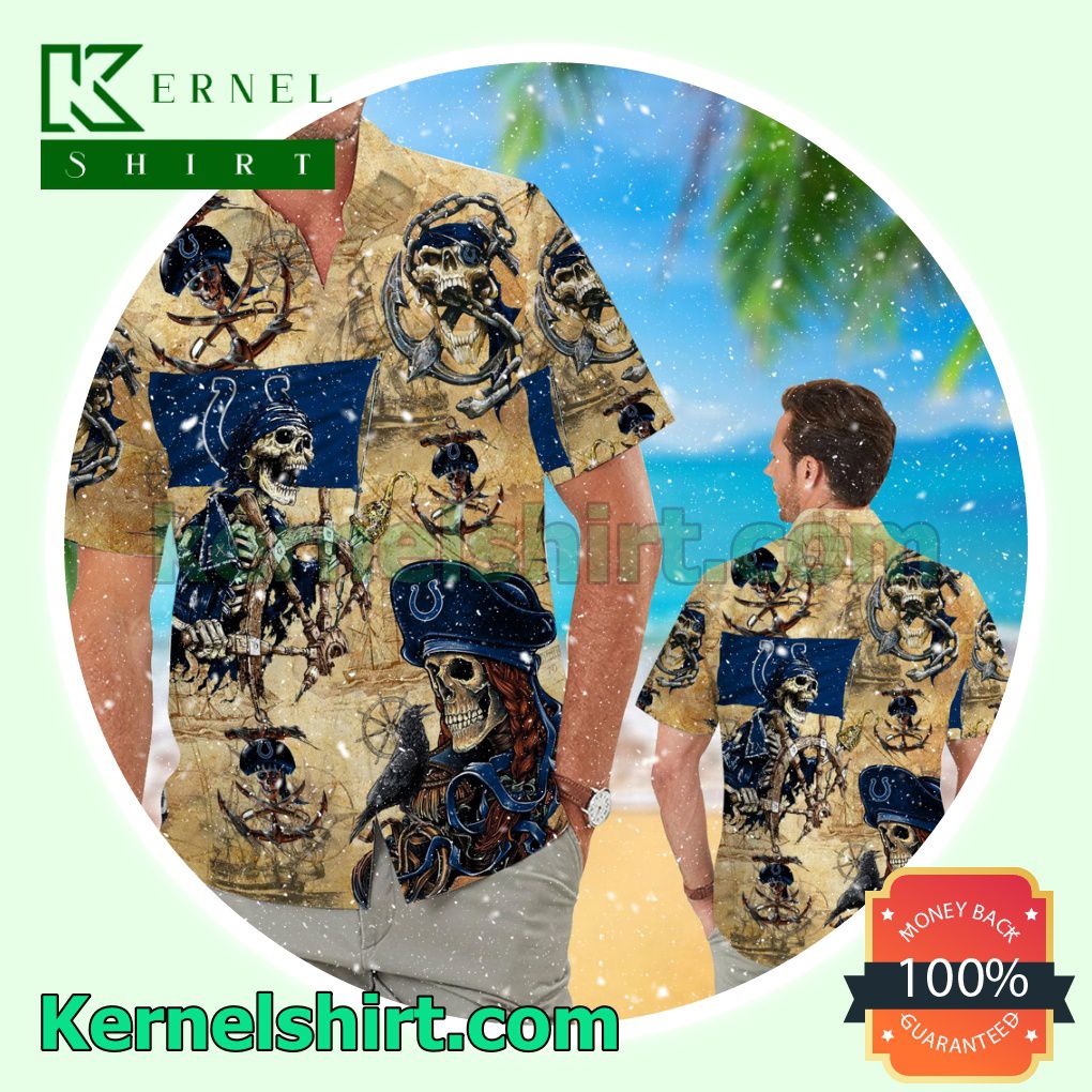 Indianapolis Colts Pirates Summer Hawaiian Shirt