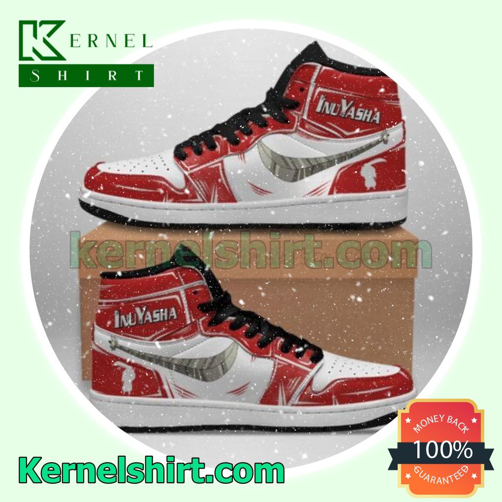 Inuyasha Tessaiga Iron-Crushing Fang Inuyasha Nike Air Jordan 1 Shoes Sneakers