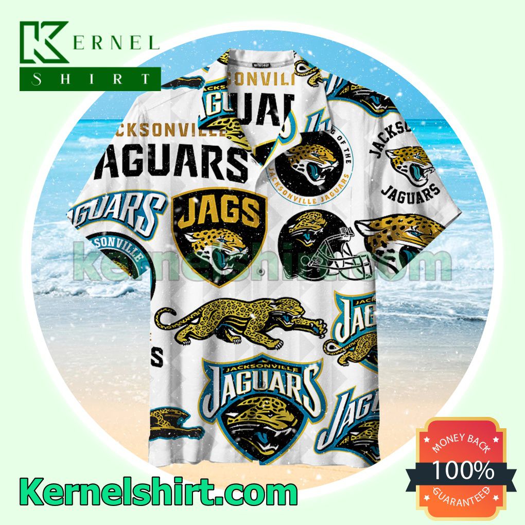 Jacksonville Jaguar Micro-chapter Beach Shirt