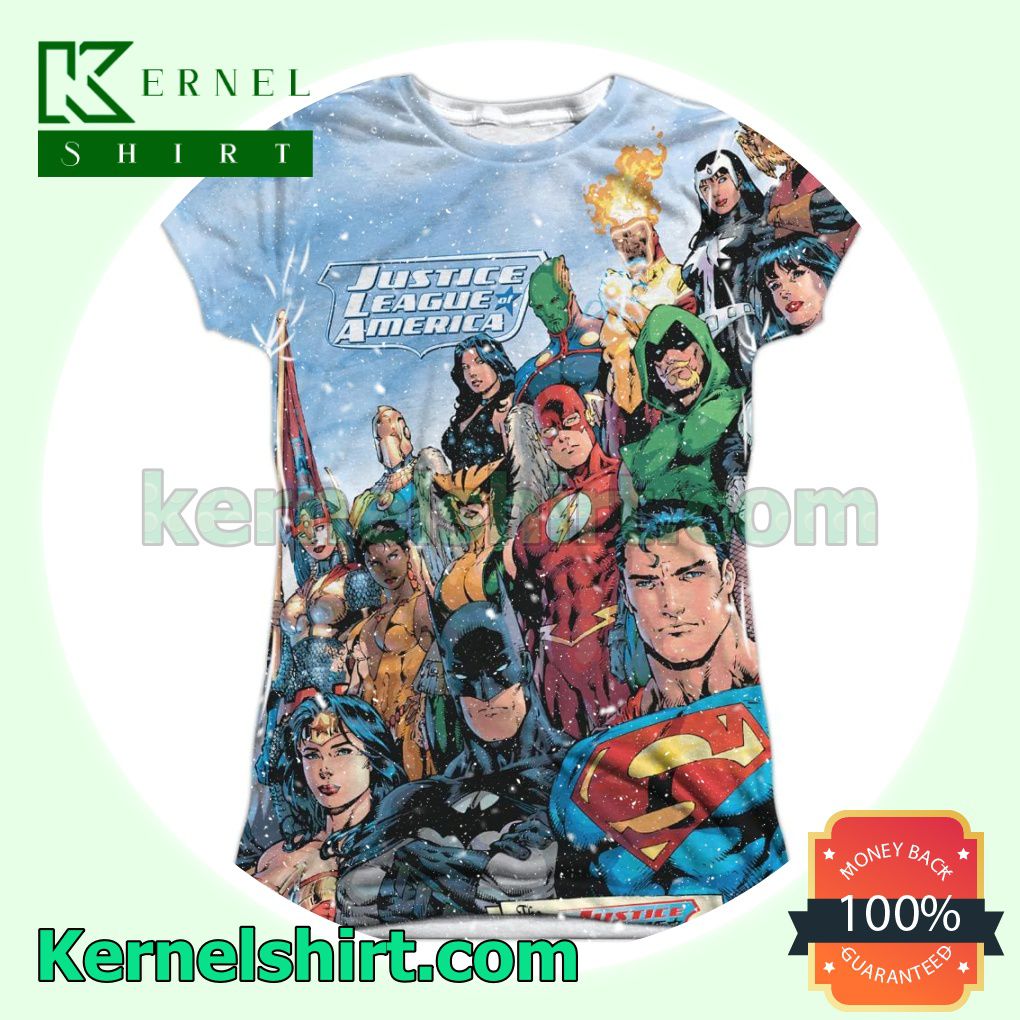 Justice League Justice League Of America Birthday Shirts