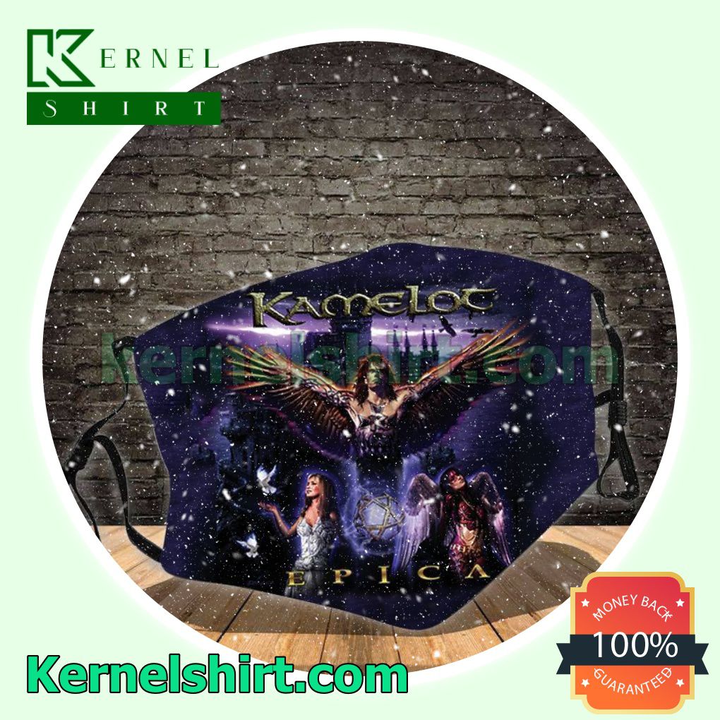 Kamelot Epica Album Cover Washable Mask