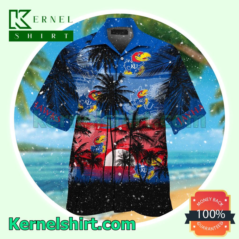 Kansas Jayhawks Tropical Summer Hawaiian Shirt