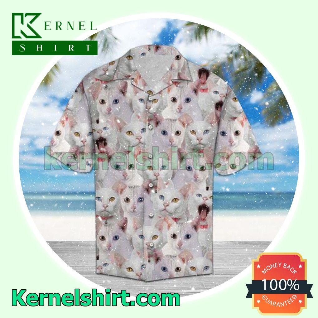 Khao Manee Cat Beach Shirts