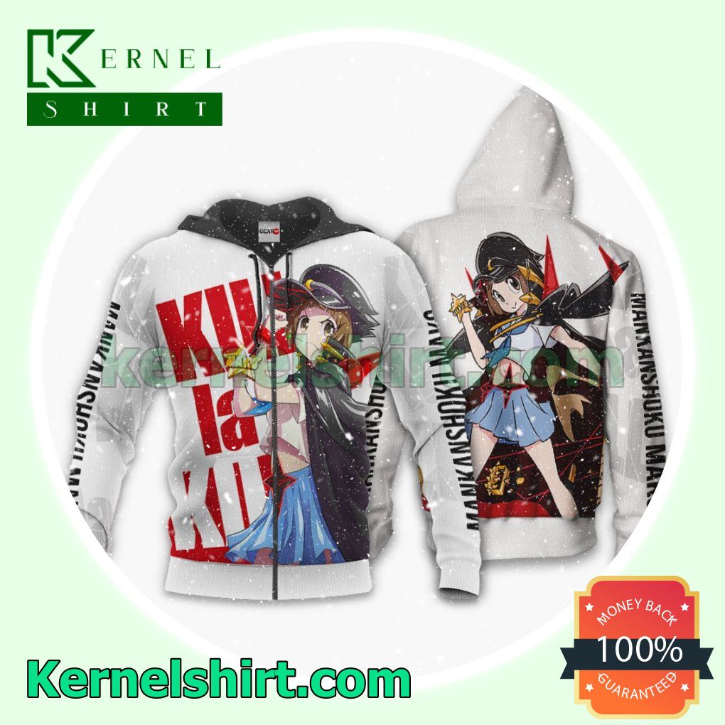 Kill La Kill Mankanshoku Mako Anime Fans Gift Hoodie Sweatshirt Button Down Shirts