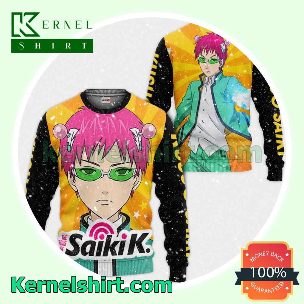 Top Rated Kusuo Saiki Saiki K Anime Fans Gift Hoodie Sweatshirt Button Down Shirts