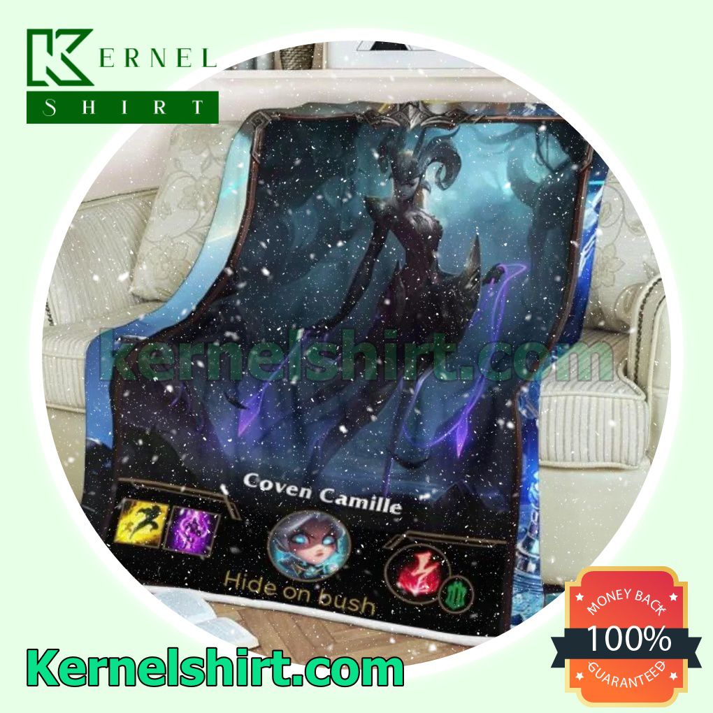 LOL League Of Legends Camille Throw Blankets