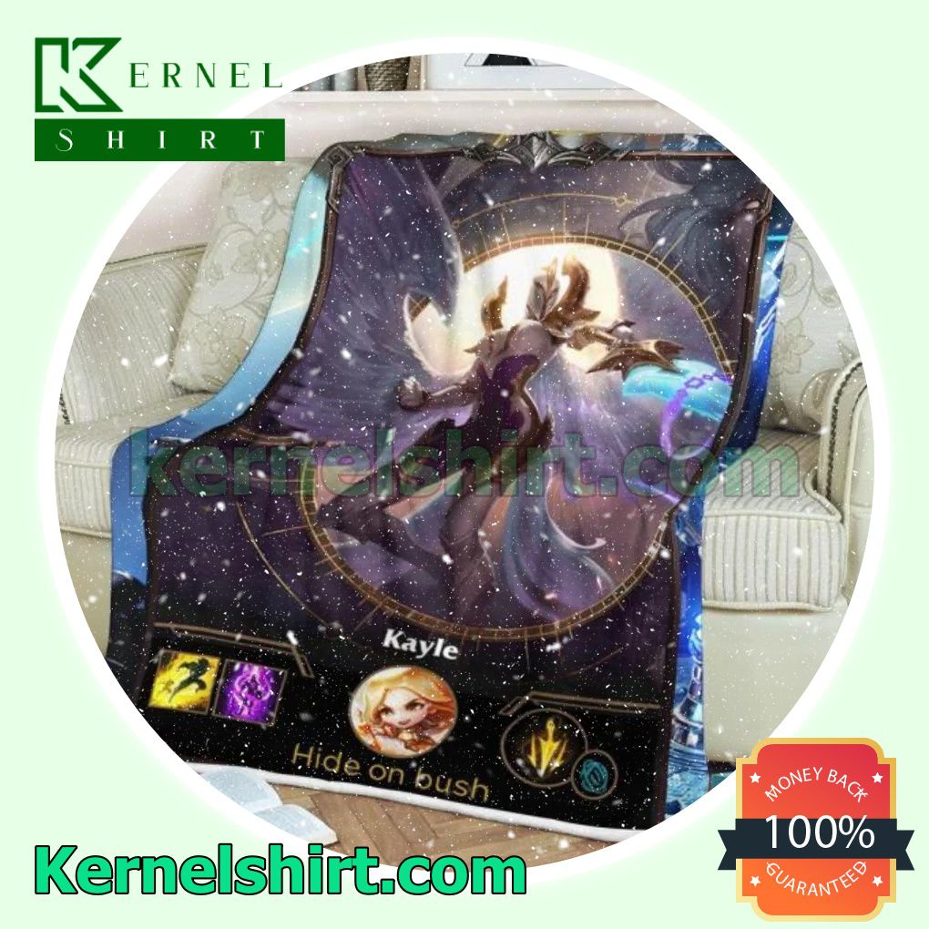 LOL League Of Legends Kayle Throw Blankets