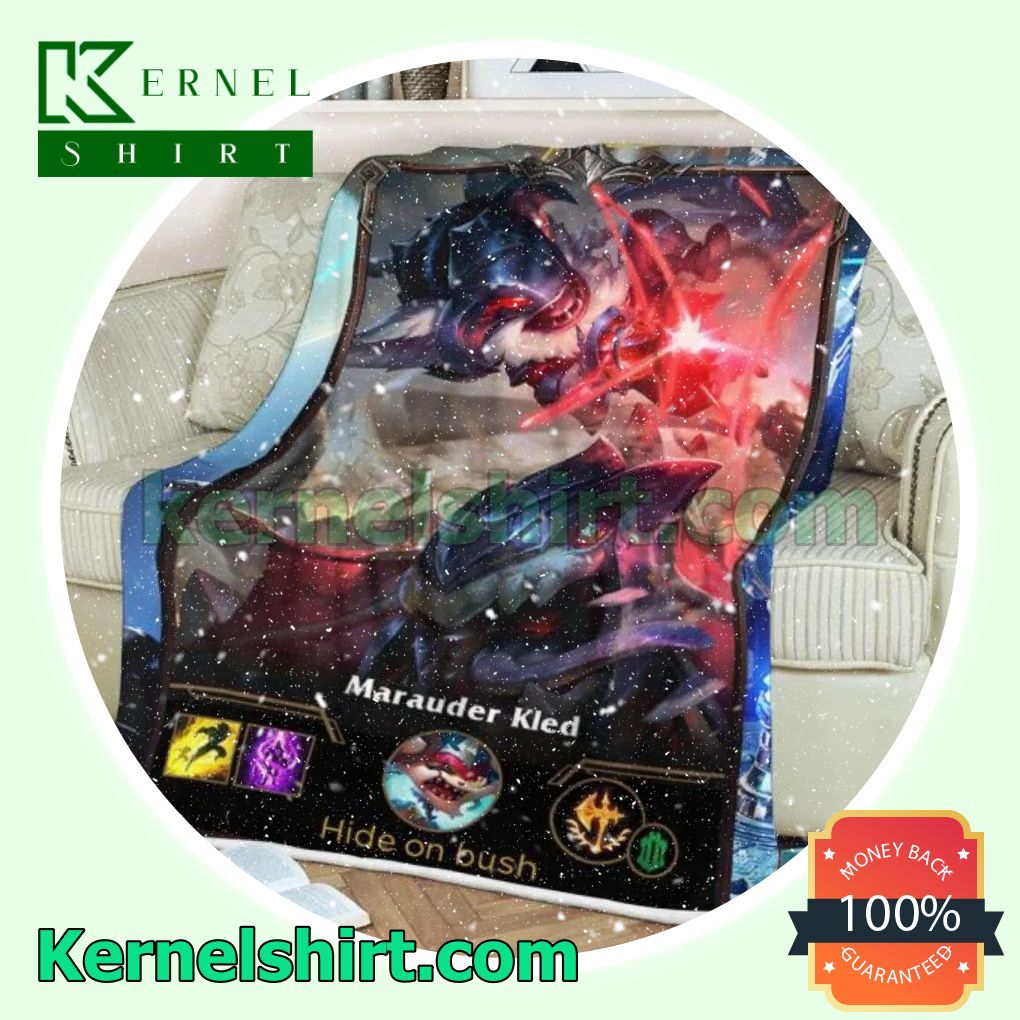 LOL League Of Legends Kled Throw Blankets