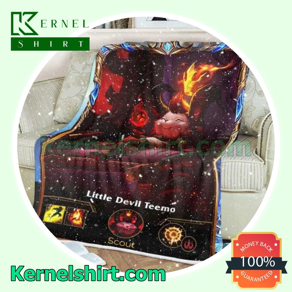 LOL League Of Legends Teemo Throw Blankets