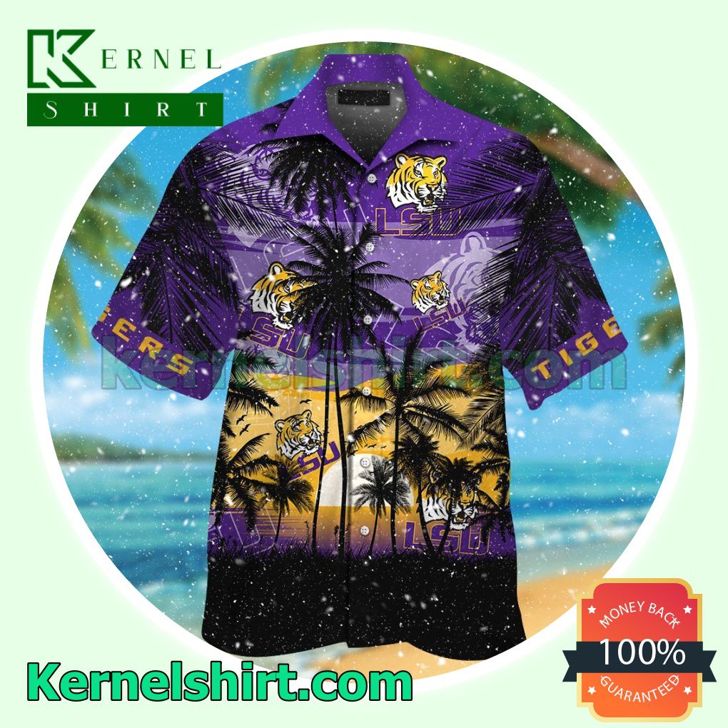 LSU Tigers Tropical Summer Hawaiian Shirt