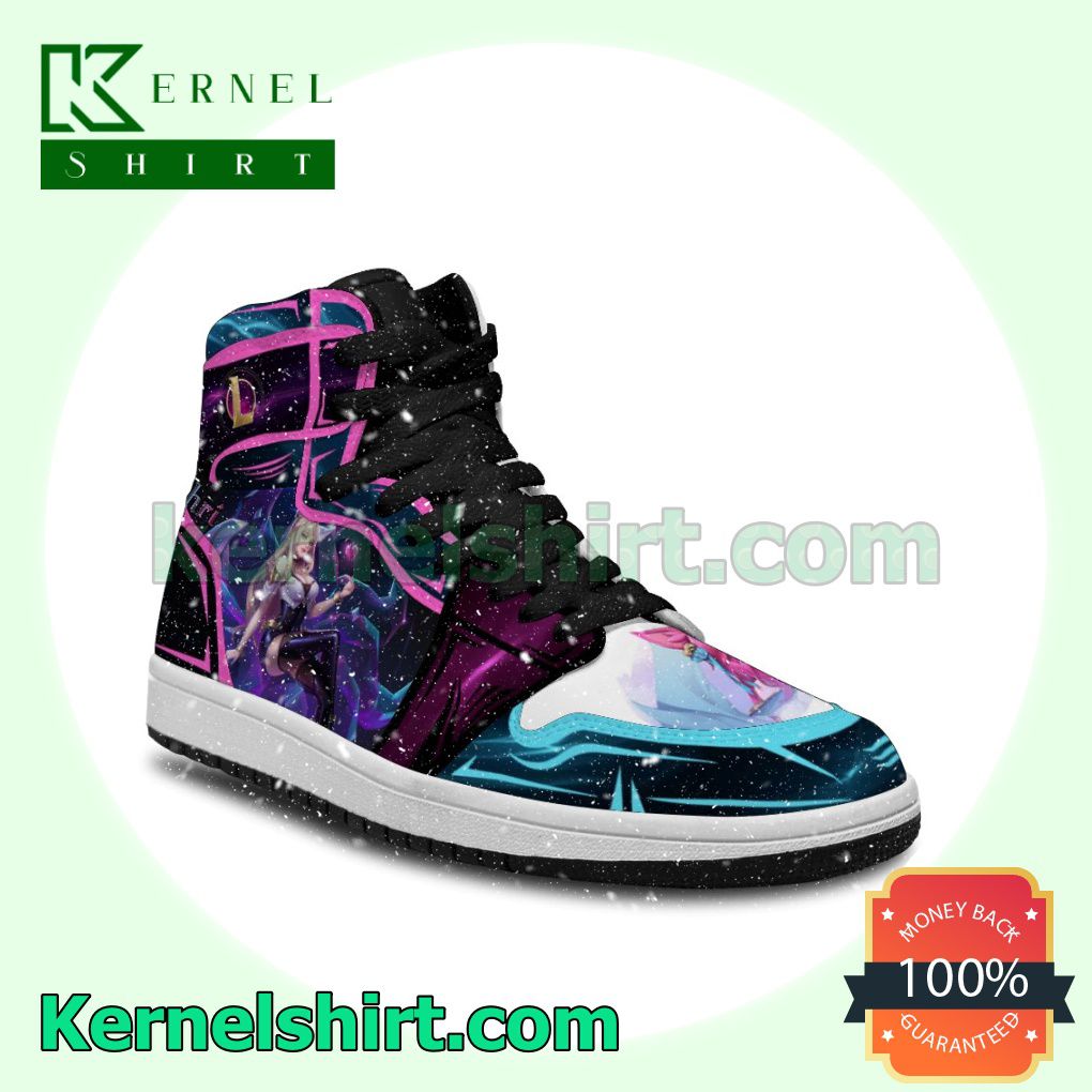 League of Legends Ahri Nike Air Jordan 1 Shoes Sneakers b
