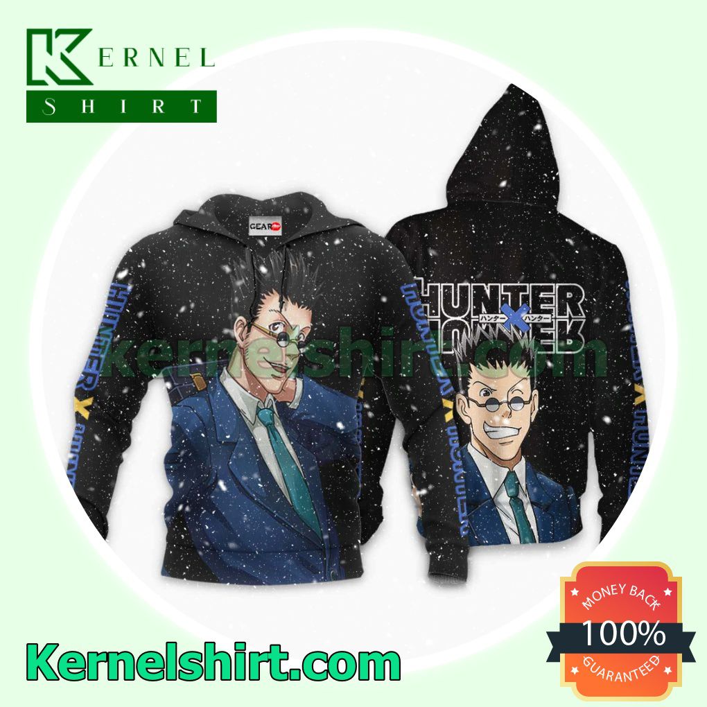 Mother's Day Gift Leorio Paladinight Hunter x Hunter Anime Fans Gift Hoodie Sweatshirt Button Down Shirts