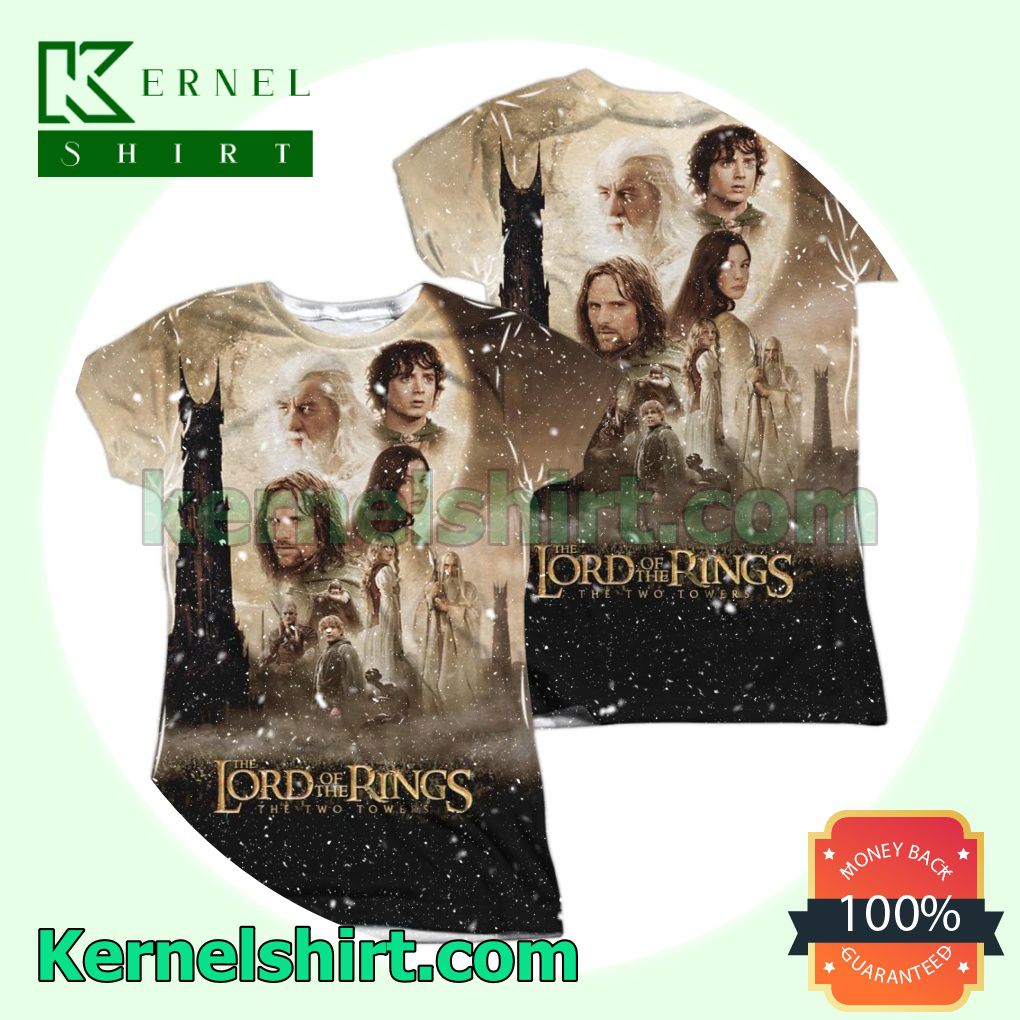 Lord of the Rings Towers Poster Birthday Shirts