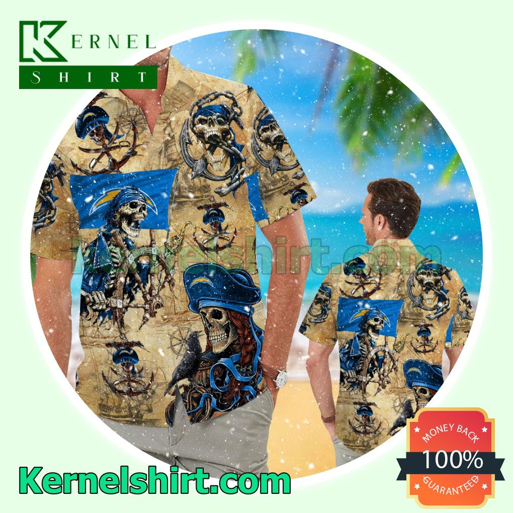 Los Angeles Chargers Pirates Summer Hawaiian Shirt