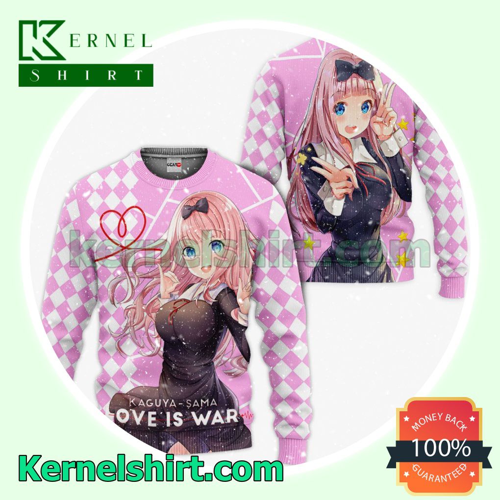 Awesome Love Is War Chika Fujiwara Kaguya-sama Anime Merch Fans Gift Hoodie Sweatshirt Button Down Shirts