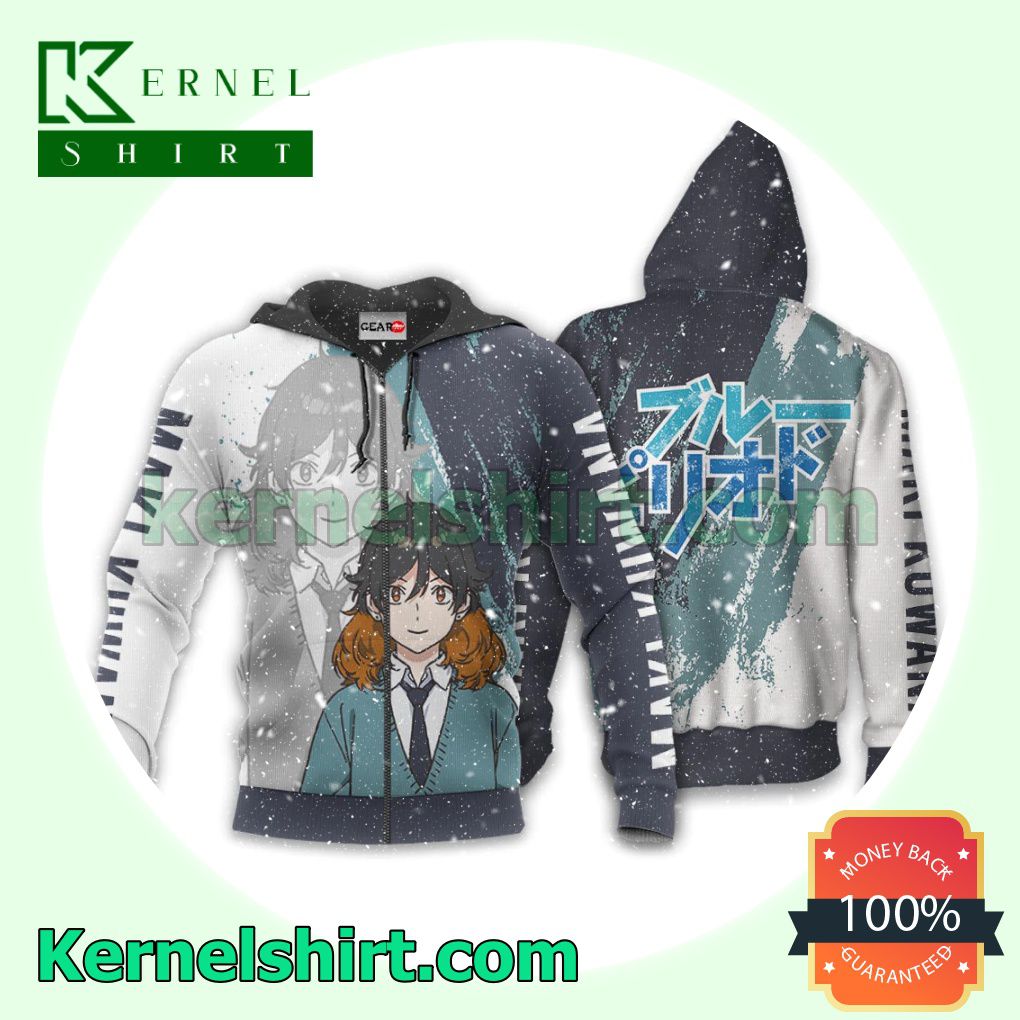 Only For Fan Maki Kuwana Anime Blue Period Fans Gift Hoodie Sweatshirt Button Down Shirts